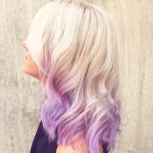 light purple hair
